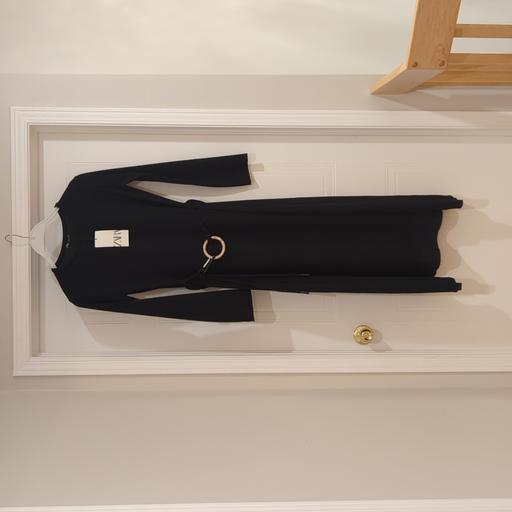 Zara black dress
